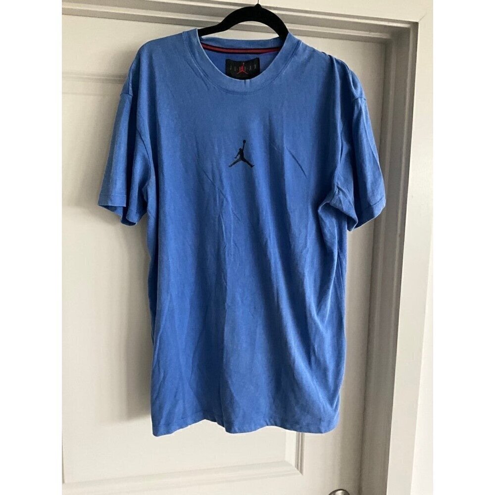 NIKE JORDAN JUMPMAN BLUE Short Sleeve T-shirt DA2694-405 DRI FIT Medium